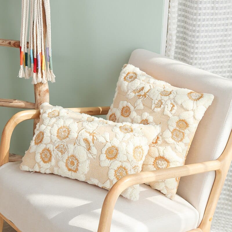 Housse de Coussin Jardin Floral 3