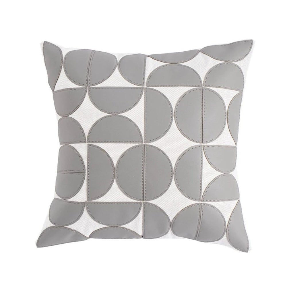 Housse de coussin Unisexe Similicuir Brodée Style Moderne cm
