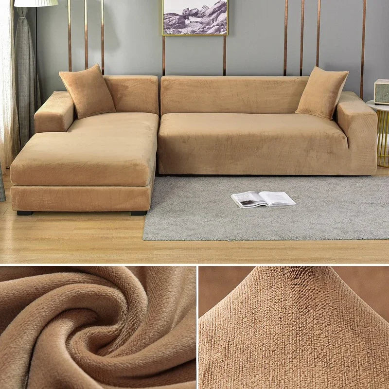 Housse de canapé extensible ajustable 10