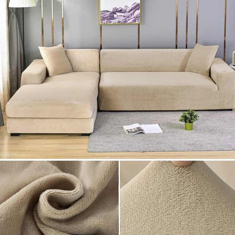 Housse de canapé extensible ajustable 13