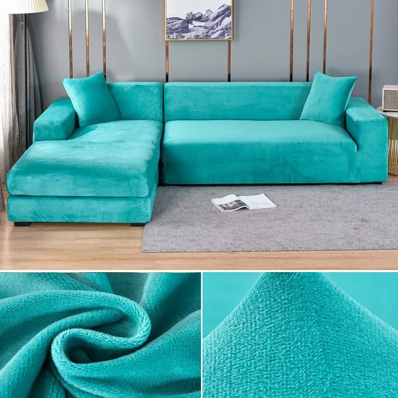 Housse de canapé extensible ajustable 14