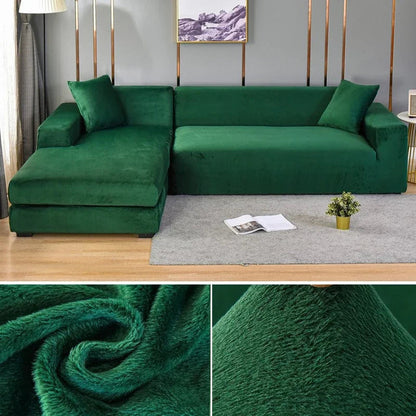 Housse de canapé extensible ajustable 16