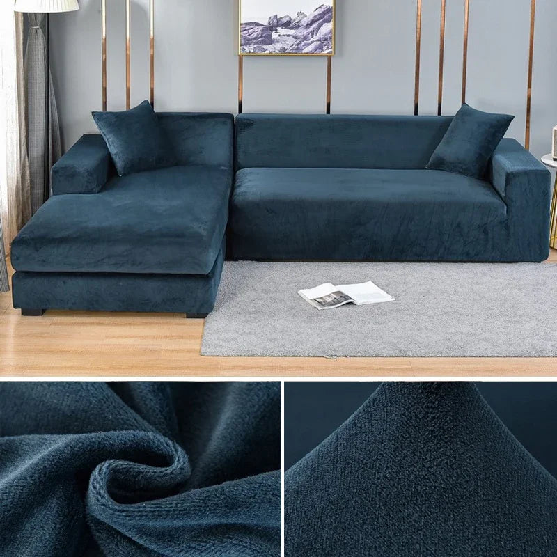 Housse de canapé extensible ajustable 17