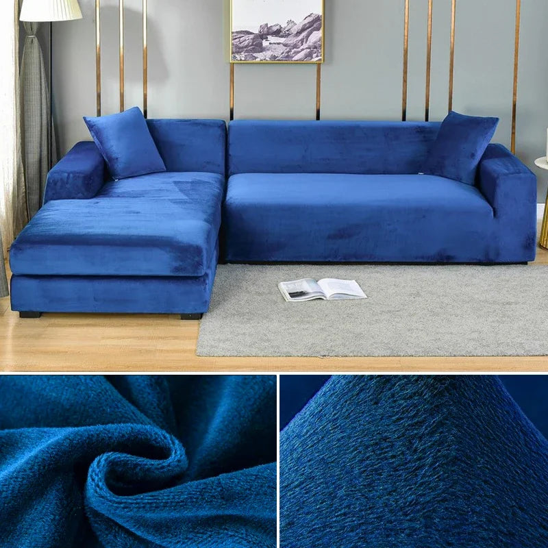 Housse de canapé extensible ajustable 19