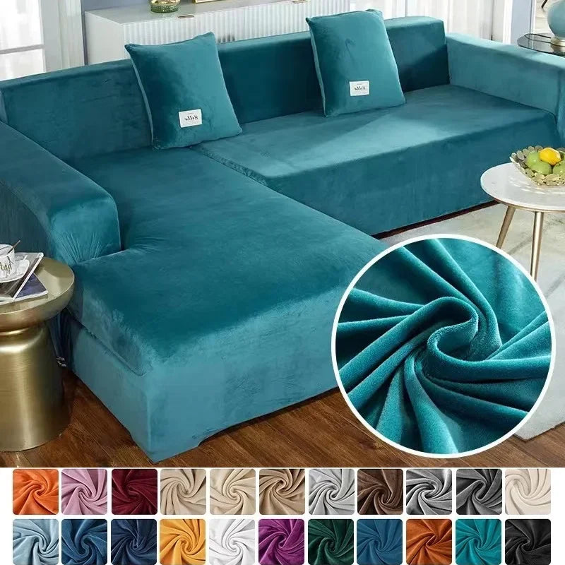 Housse de canapé extensible ajustable 2