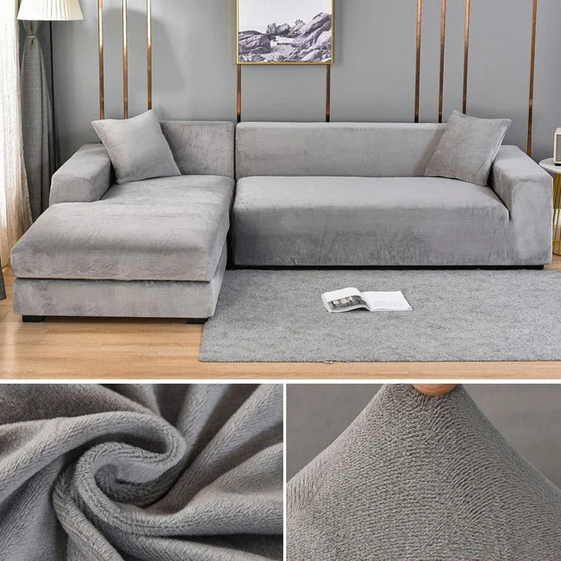 Housse de canapé extensible ajustable 24