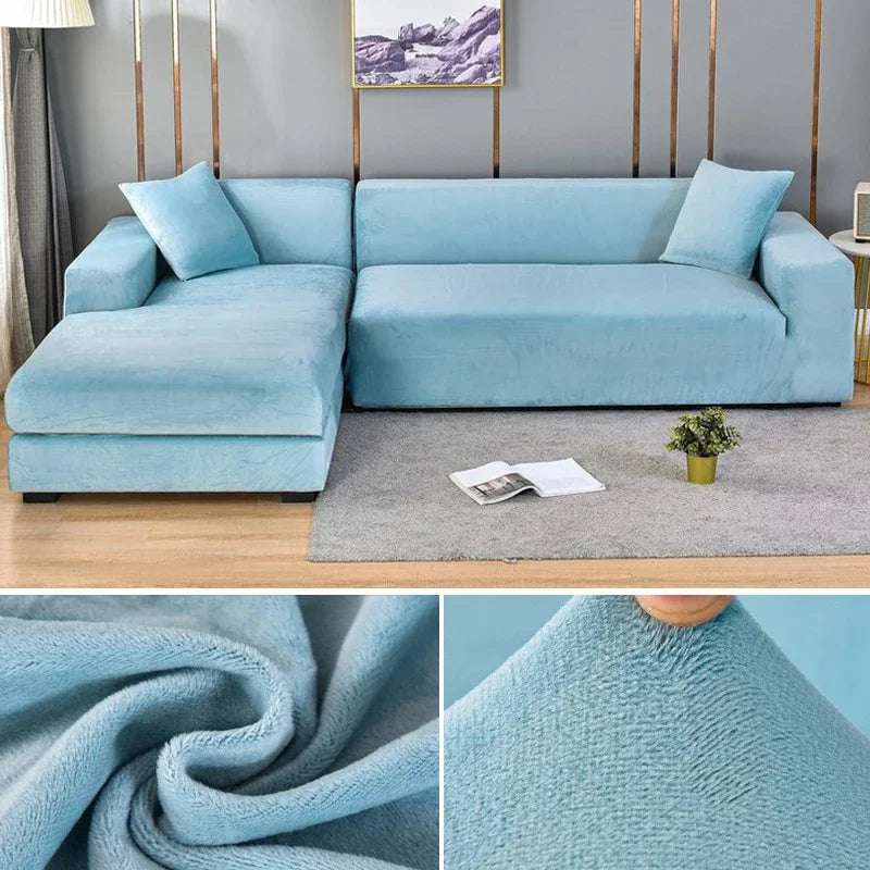Housse de canapé extensible ajustable 25