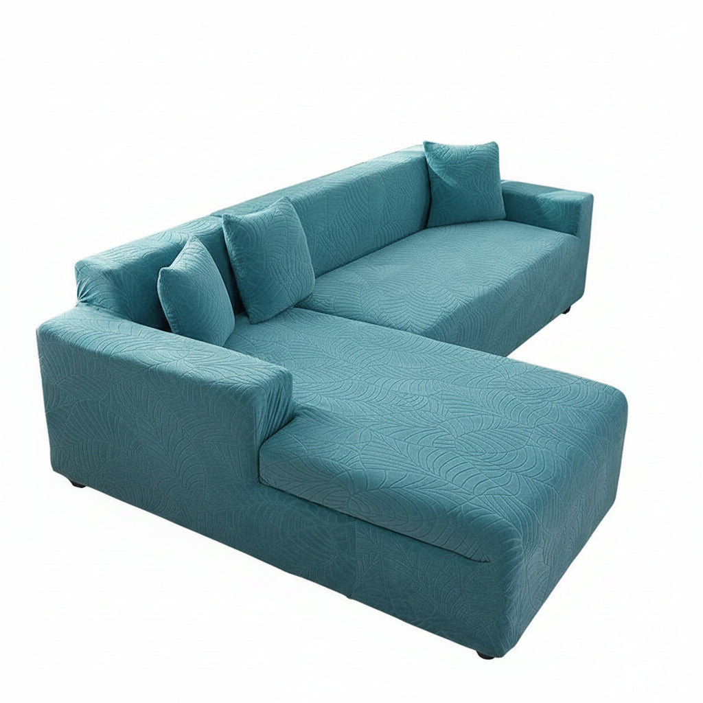 Housse Canapé Sur Mesure Tissu Extensible Coupe Adaptée - Foivo