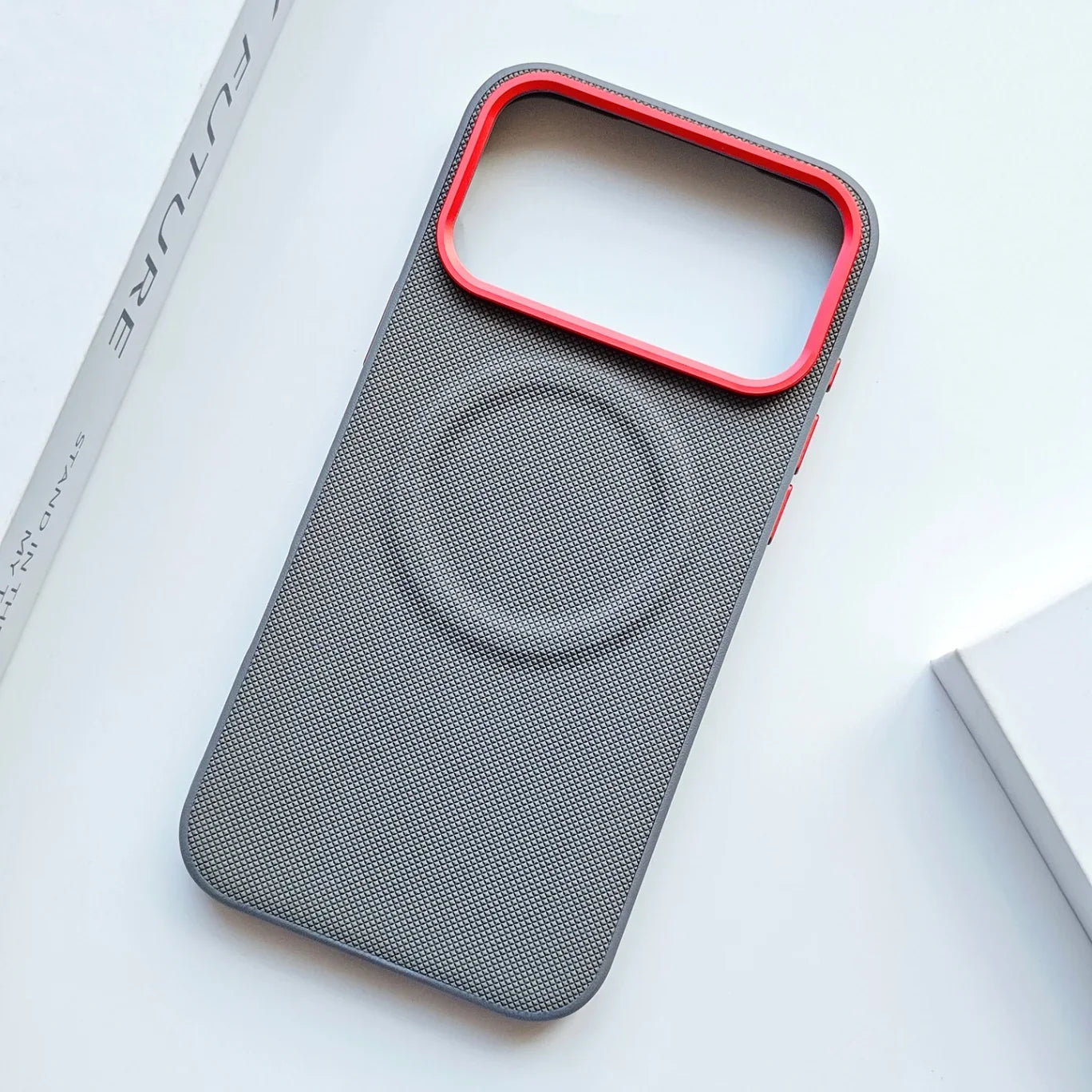 Housse de protection pour iPhone 17 Pro Max avec anneau magnétique 11