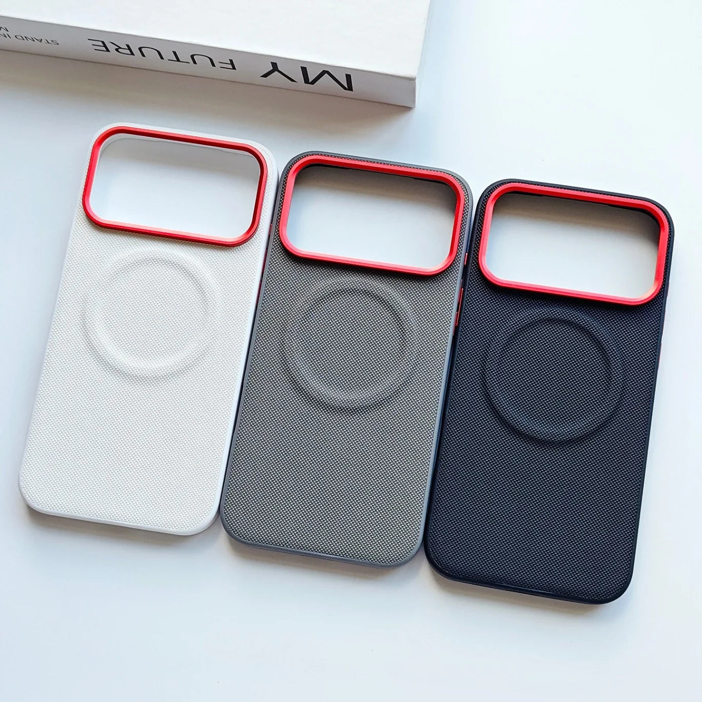Housse de protection pour iPhone 17 Pro Max avec anneau magnétique 2