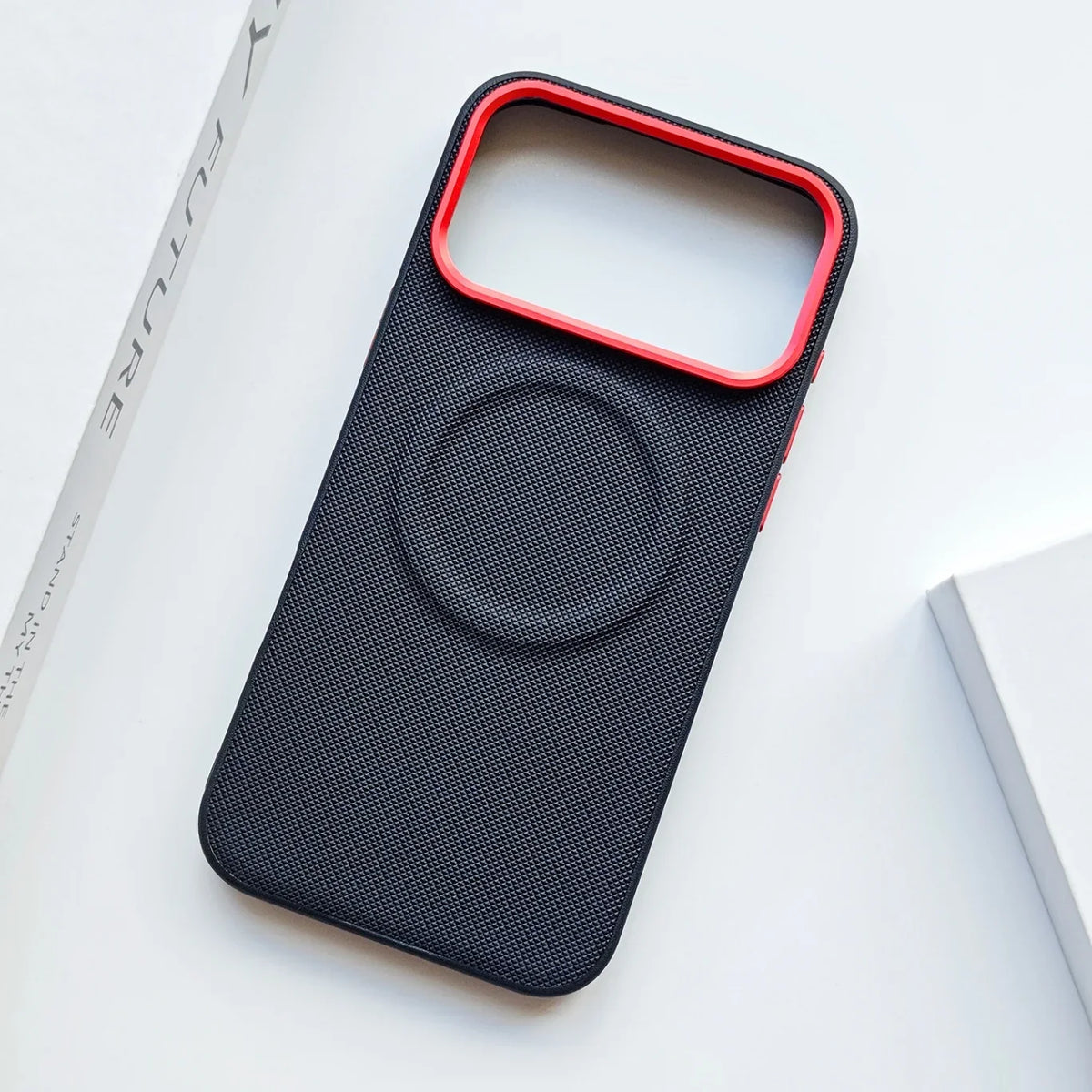 Housse de protection pour iPhone 17 Pro Max avec anneau magnétique 7