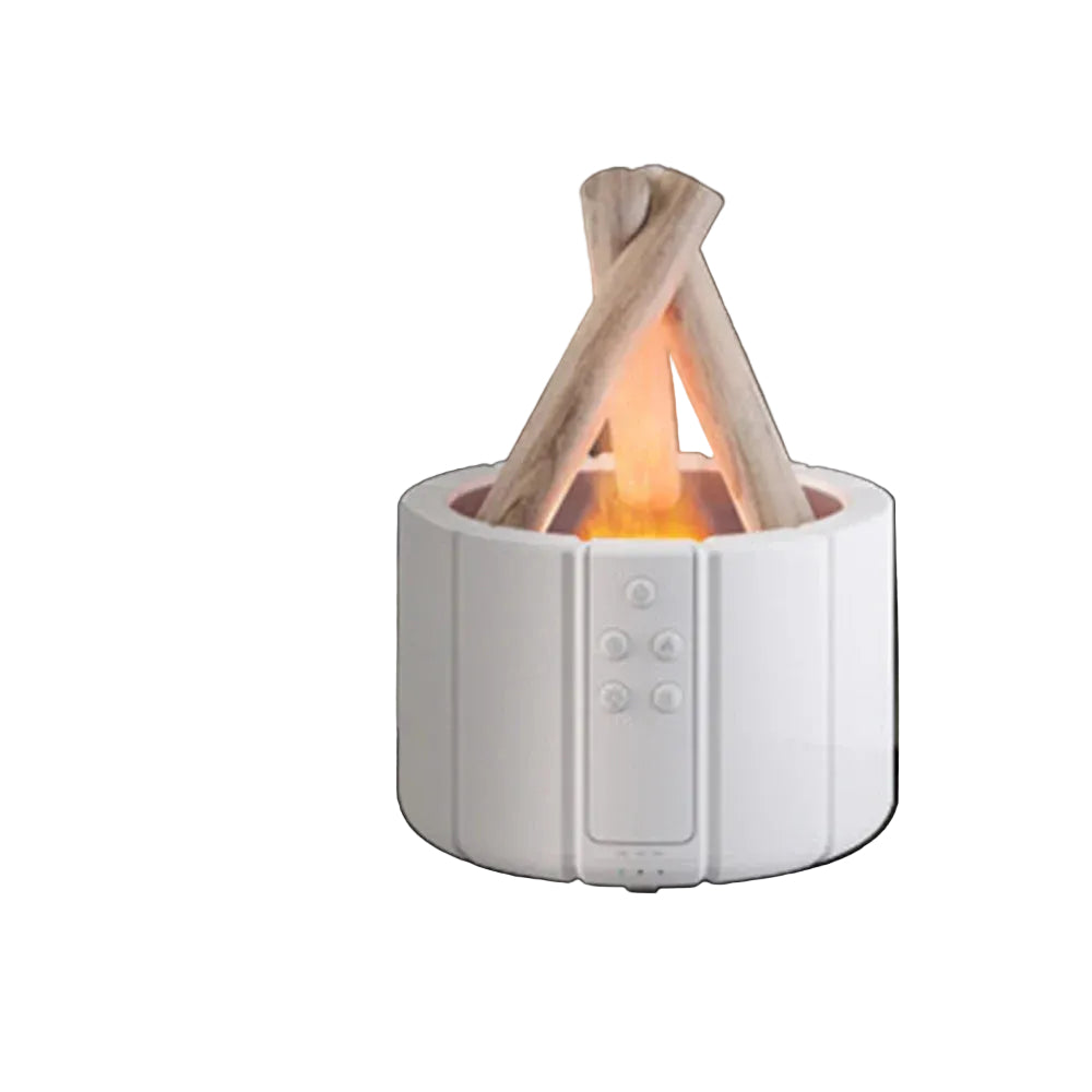 Humidificateur d’air avec Effet Feu de Camp Simulé - Foivo