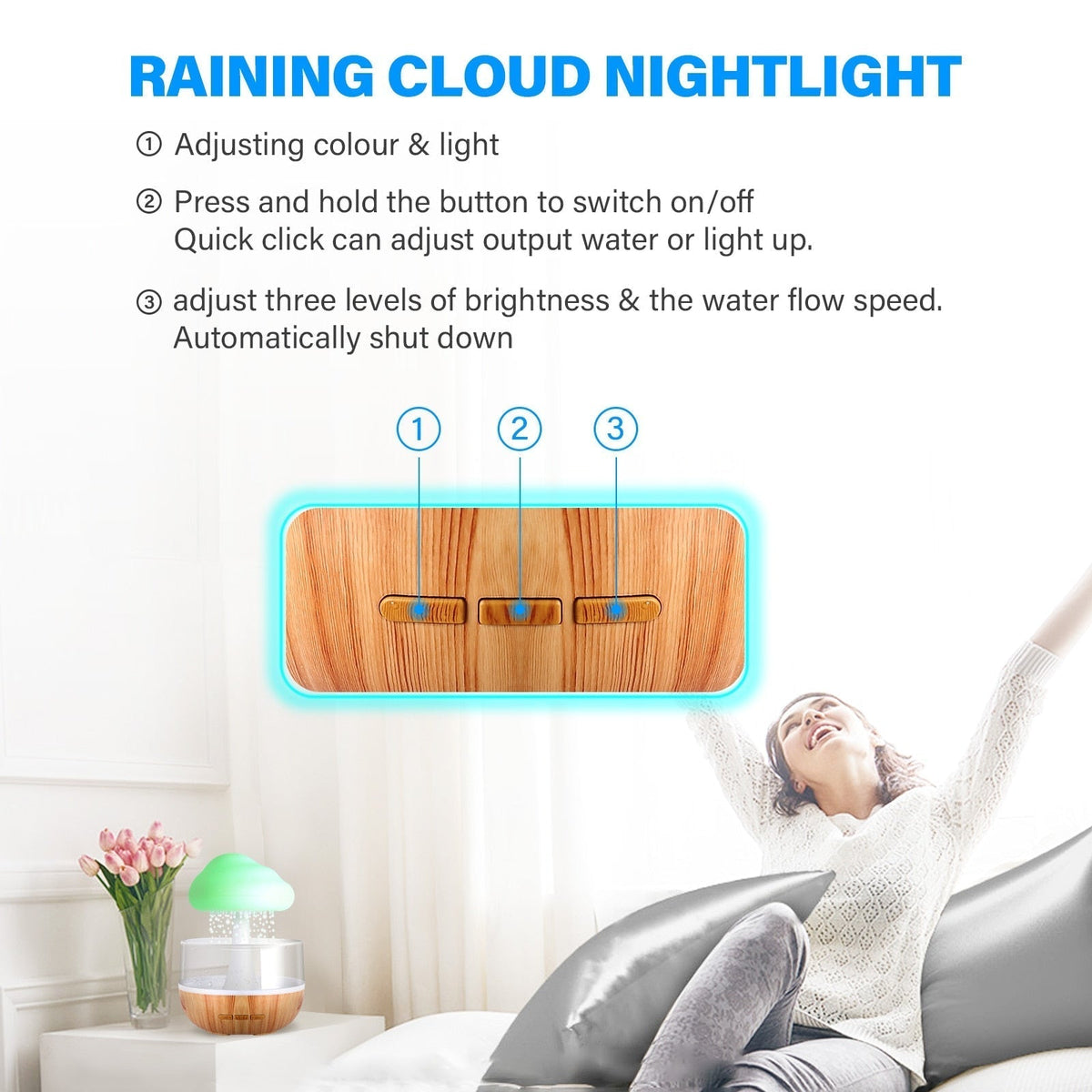 Humidificateur d'Aromathérapie Zen Cloud 6