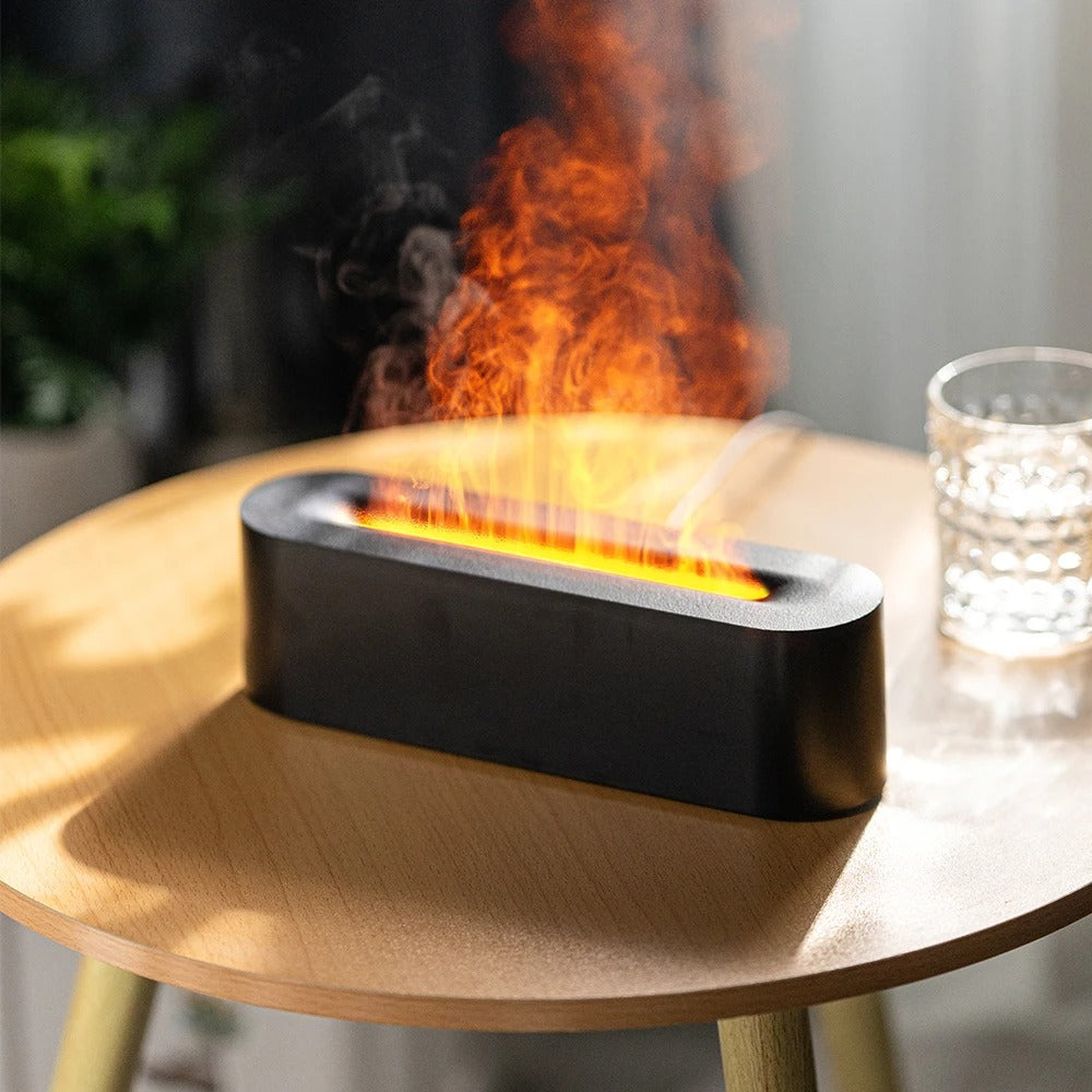 Humidificateur d'intérieur avec effet flamme 2