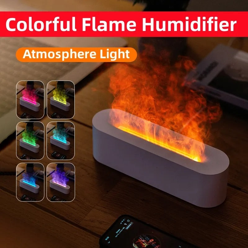 Humidificateur d'intérieur avec effet flamme 4
