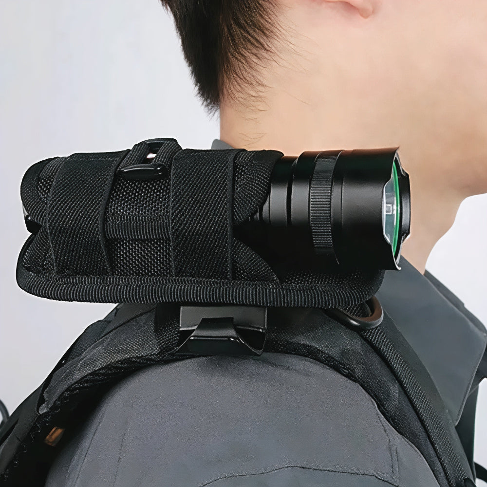 Étui Lampe de Chasse Nylon Résistant - BlxckFR