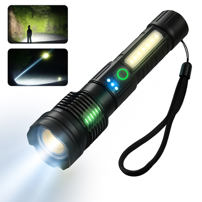 Lampe Torche LED Tactique Rechargeable - BlxckFR