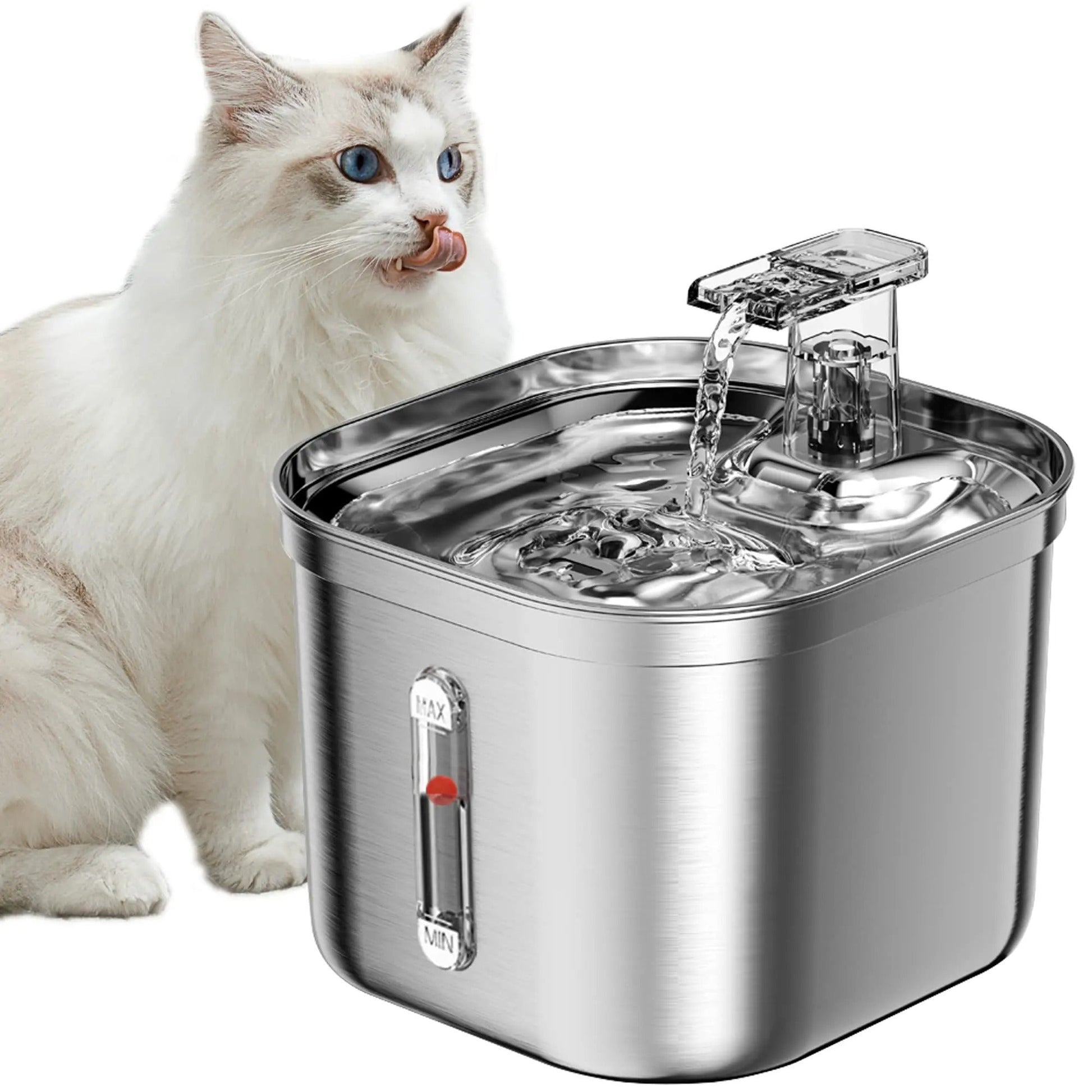 Fontaine d'Eau pour Chat | Design Élégant et Silencieux - Foivo