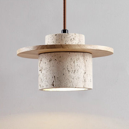Luminaire Suspendu en Pierre Naturelle