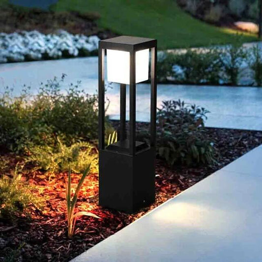 Lampe Extérieure LED 60cm | Éclairage Solaire Énergétique - Foivo