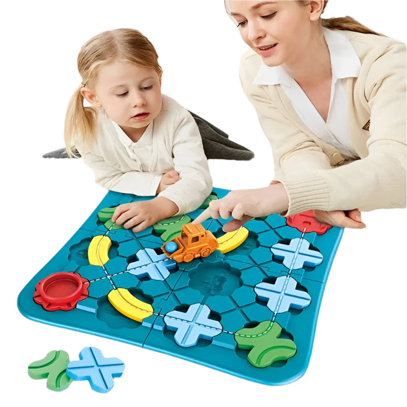 Jeu de Construction de Chemin de Fer Créatif pour Enfants - BlxckFR