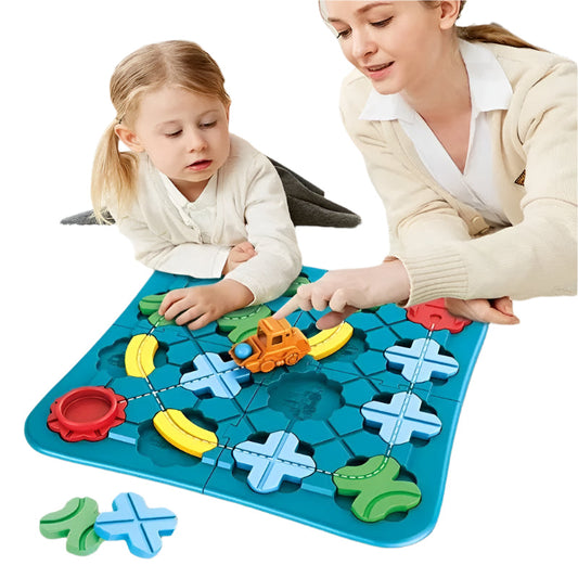Jeu de Construction de Chemin de Fer Créatif pour Enfants - BlxckFR