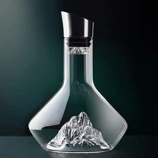 Carafe à Vin en Cristal 1,5L Main Artisanale - Foivo