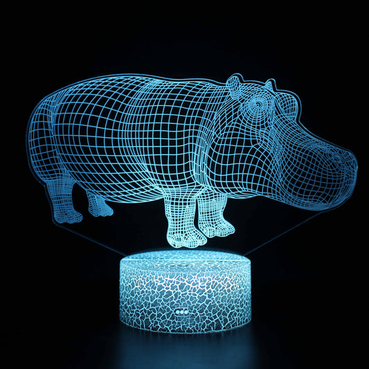 Lampe de Nuit LED Colorée avec Éclairage Doux et Commande Tactile - Foivo