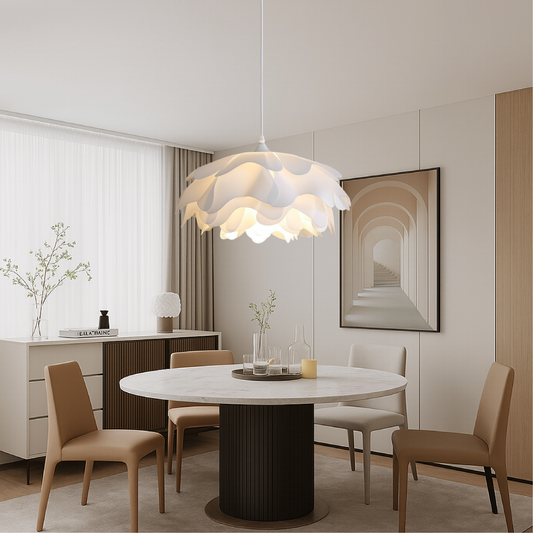 Luminaire Suspendu Terre Cuite Élégant - Foivo