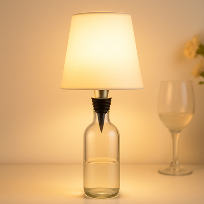 Lampe de Table Verre Recyclé Écologique