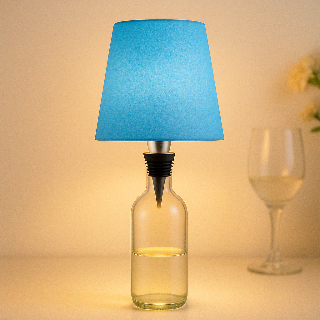 Lampe de Table Verre Recyclé Écologique