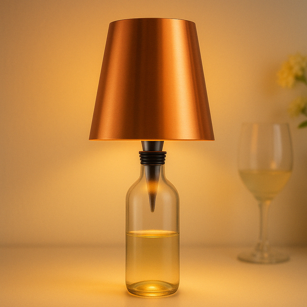 Lampe de Table Verre Recyclé Écologique