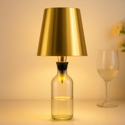 Lampe de Table Verre Recyclé Écologique