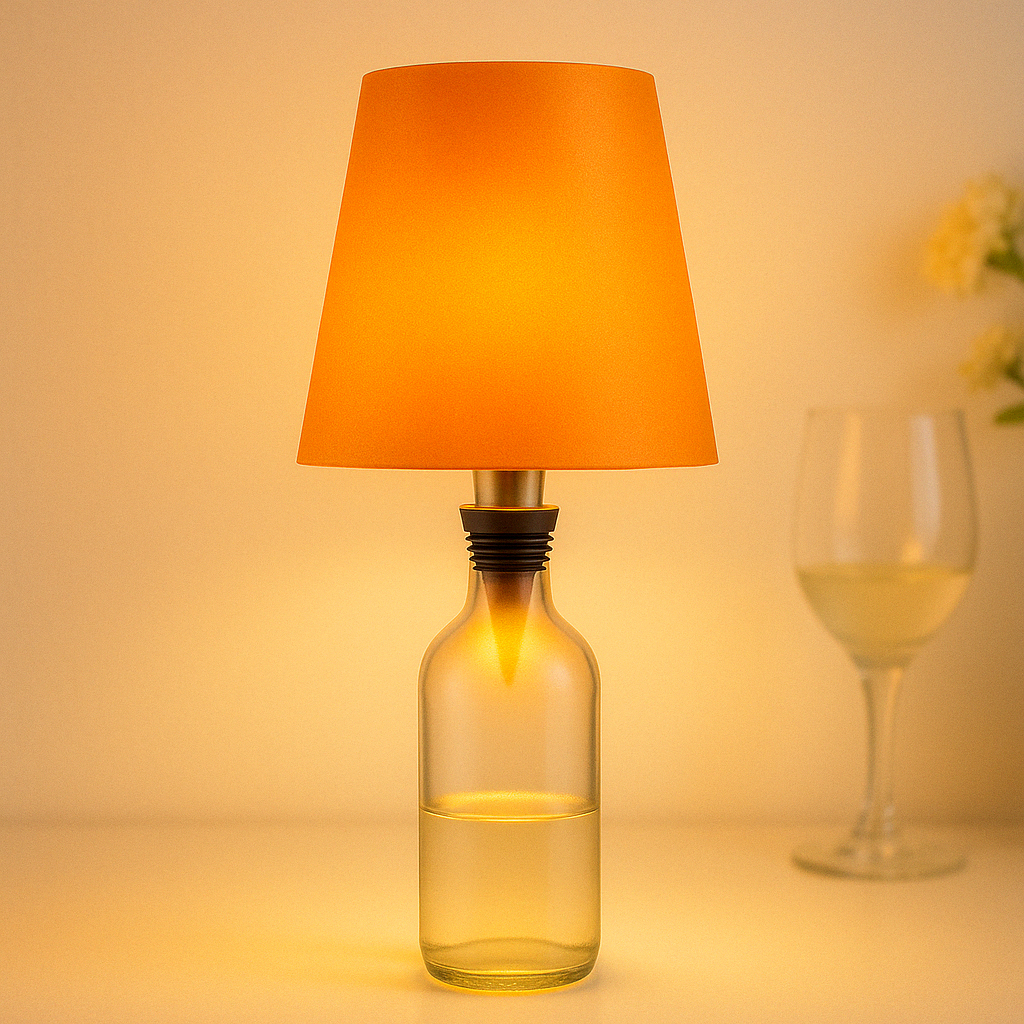 Lampe de Table Verre Recyclé Écologique