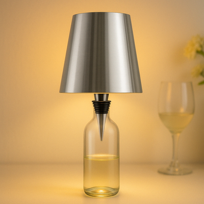 Lampe de Table Verre Recyclé Écologique