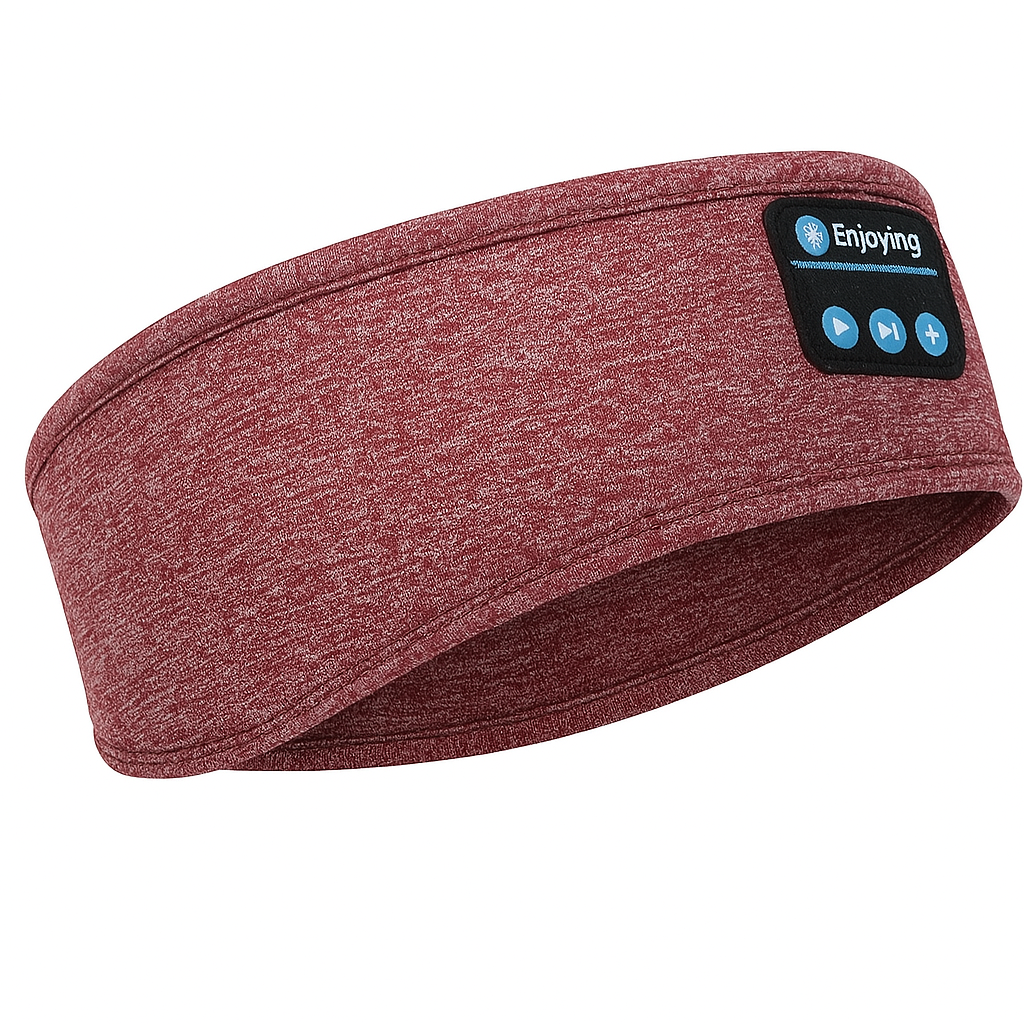 Casque Bluetooth Doux Bandeau de Nuit