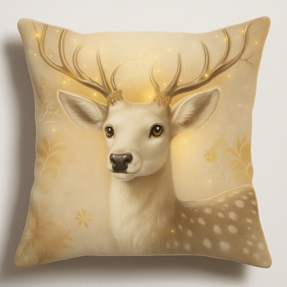 Housses de Coussin Noël Velours Rétro Élégant