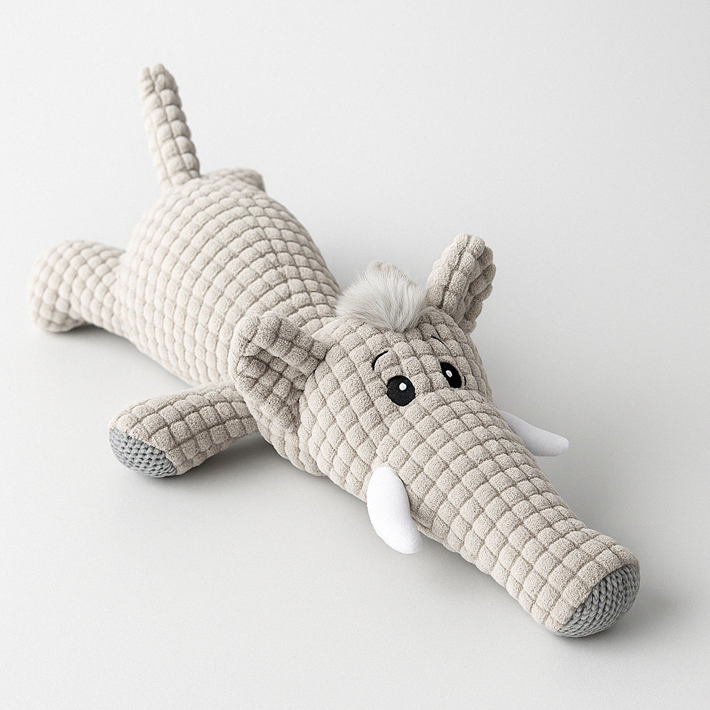Jouet Mâchouilleur Canin En Peluche Résistant Criard