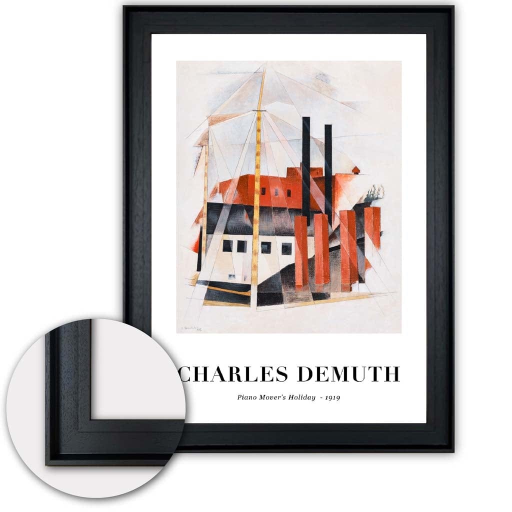 Impression d'Art Numérique Charles Demuth Vacances avec Transporteur de Piano 1
