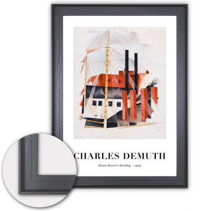 Impression d'Art Numérique Charles Demuth Vacances avec Transporteur de Piano 4