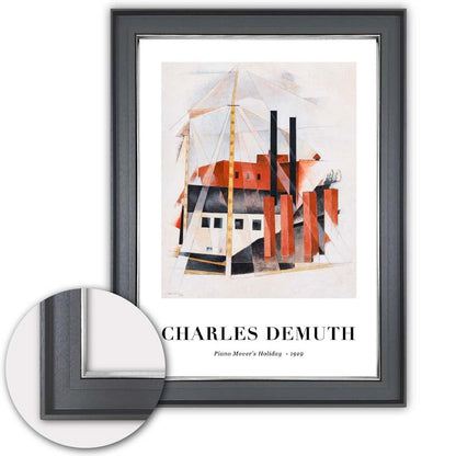 Impression d'Art Numérique Charles Demuth Vacances avec Transporteur de Piano 5