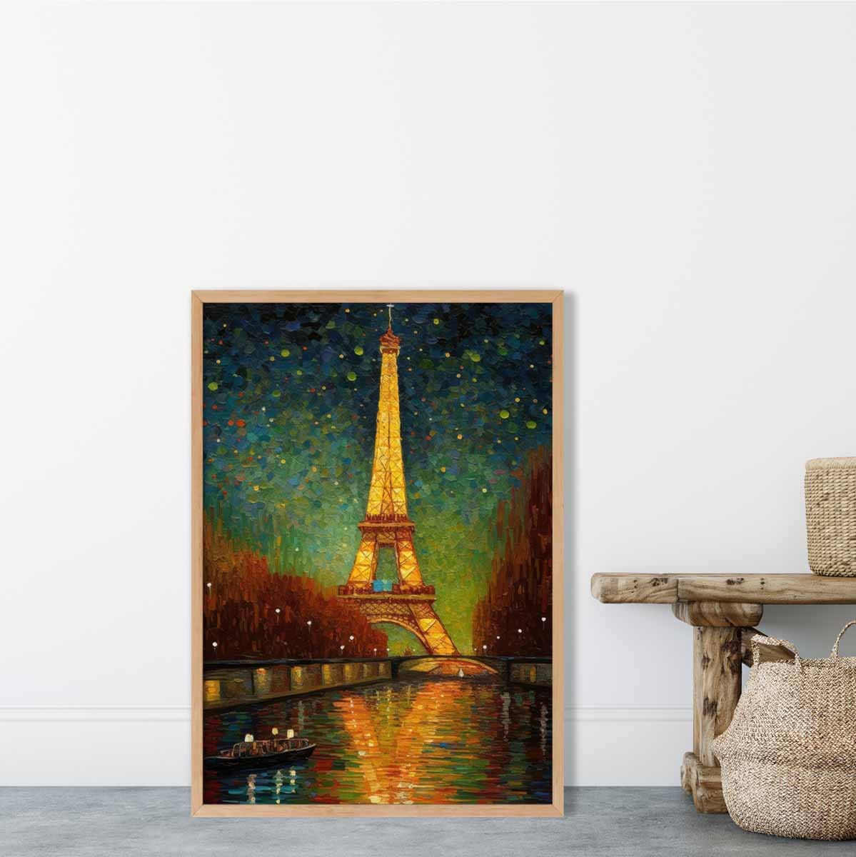 Impression d'art Paris la nuit 1
