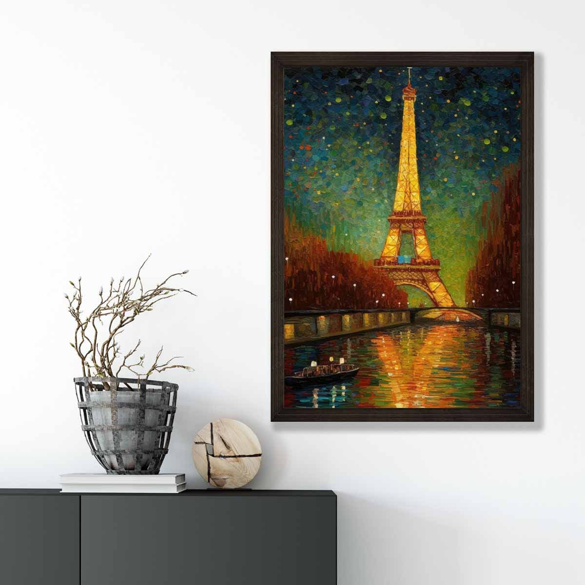 Impression d'art Paris la nuit 3
