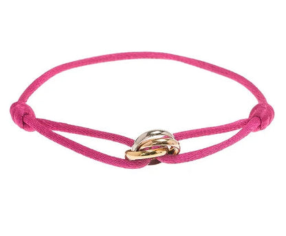 Bracelets Cordon Tressé Élégant et Réglable