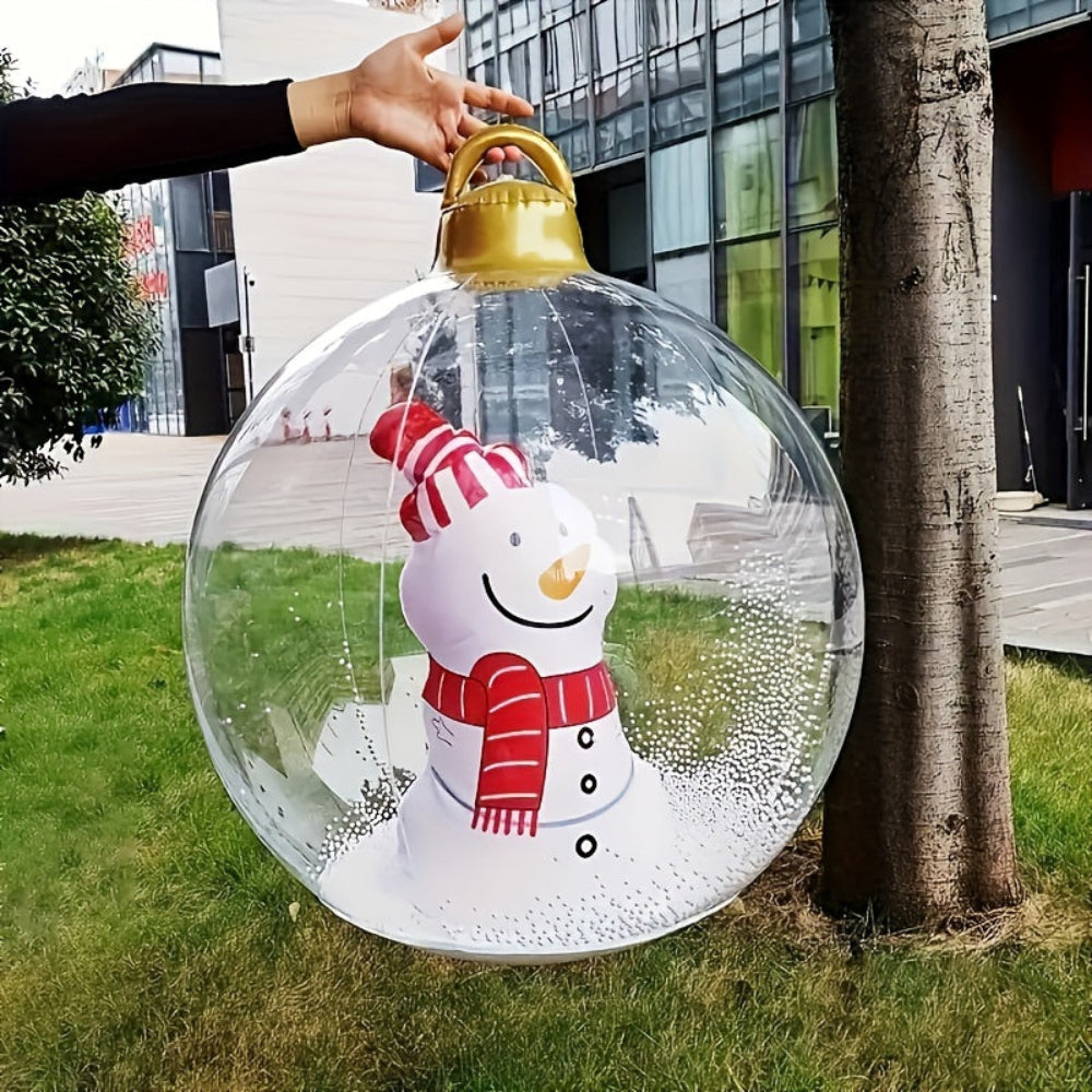 Décoration de Noël Gonflable Extérieur Boule Lumineuse - BlxckFR