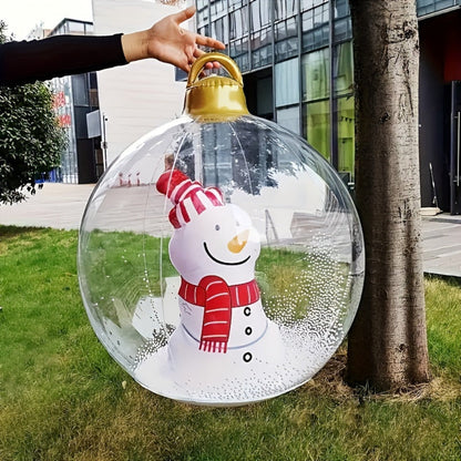 Décoration de Noël Gonflable Extérieur Boule Lumineuse - BlxckFR