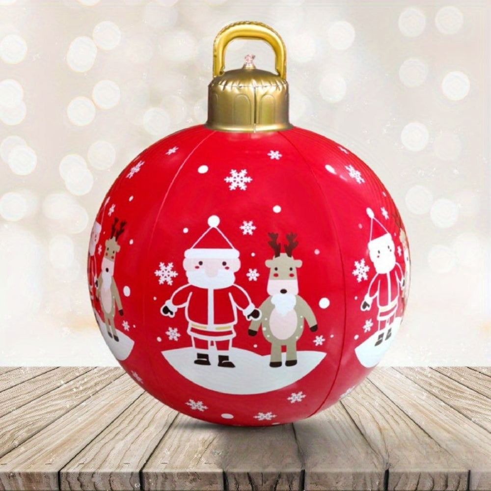 Décorations de Noël Gonflables Extérieures pour Jardin Grande Fête