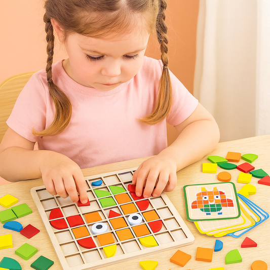 Jeu Éducatif Bois Enfant Développement Cérébral - BlxckFR