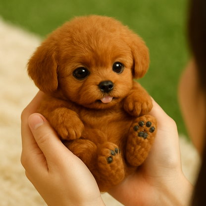 Jouet Chien Réaliste Peluche pour Enfants - BlxckFR