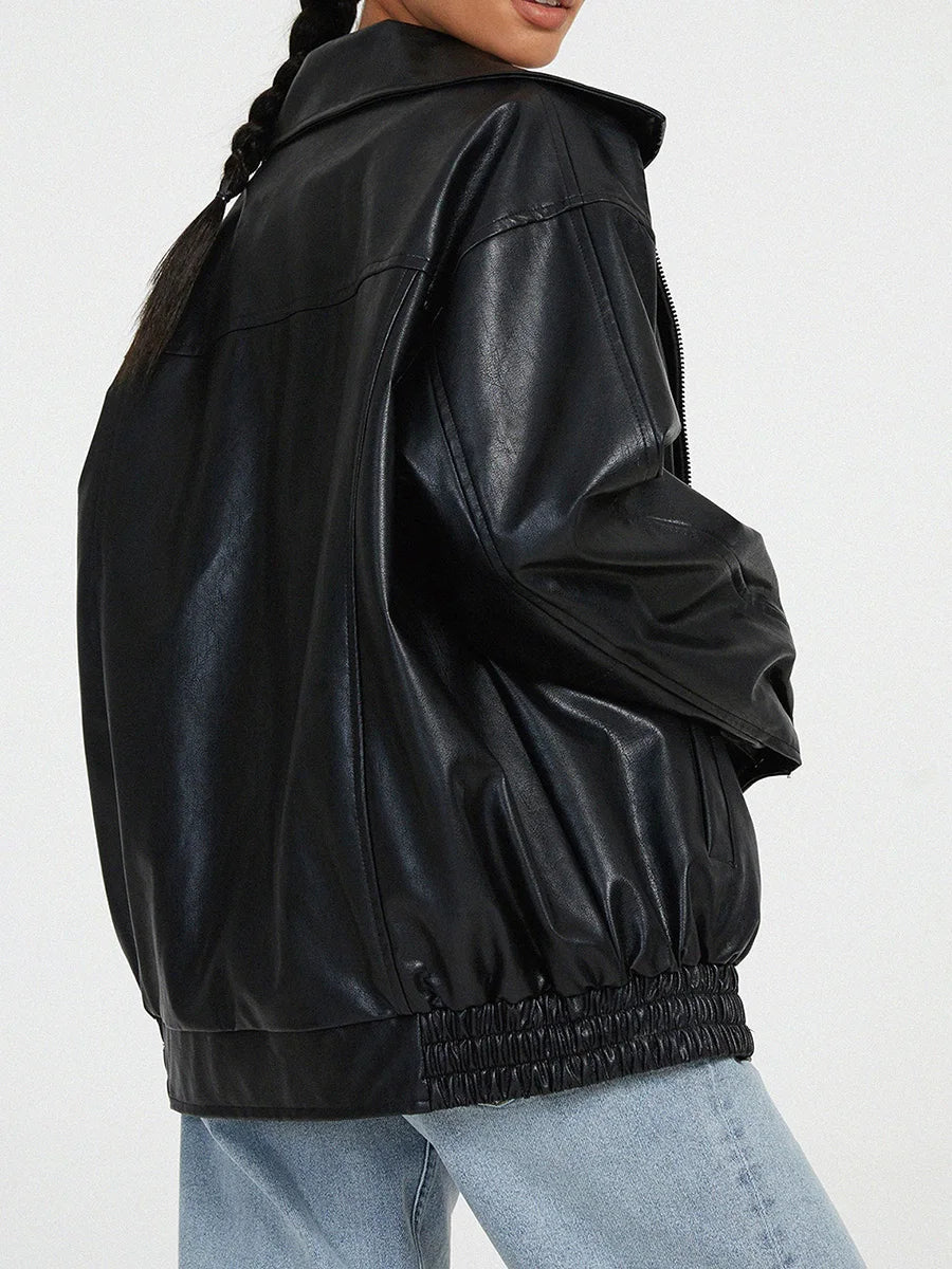 Veste Bomber Féminine Oversize Chic - Foivo